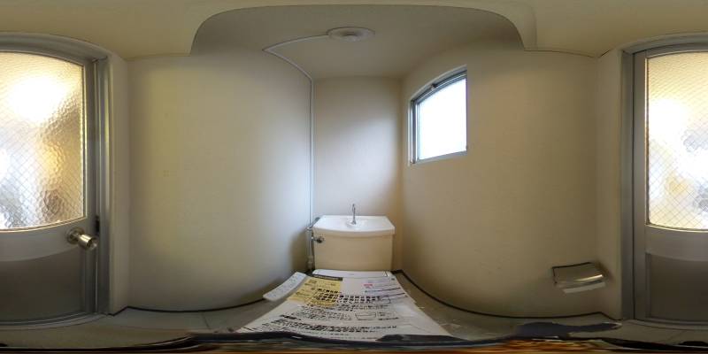 パノラマ画像トイレ