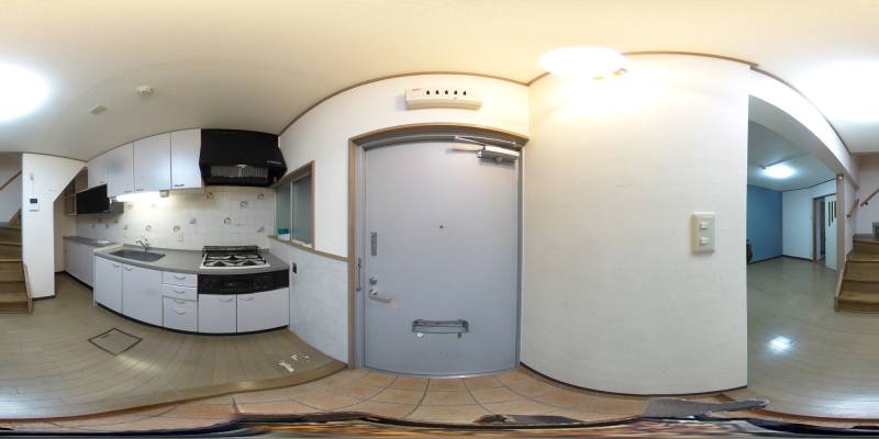 パノラマ画像玄関