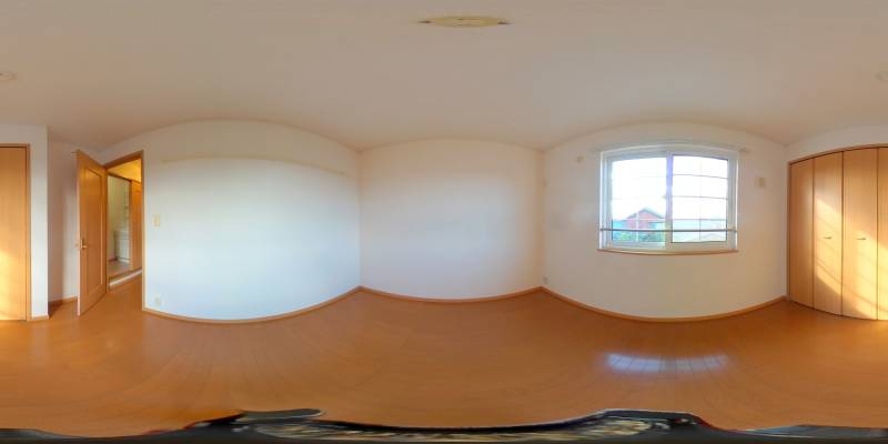 パノラマ画像洋室