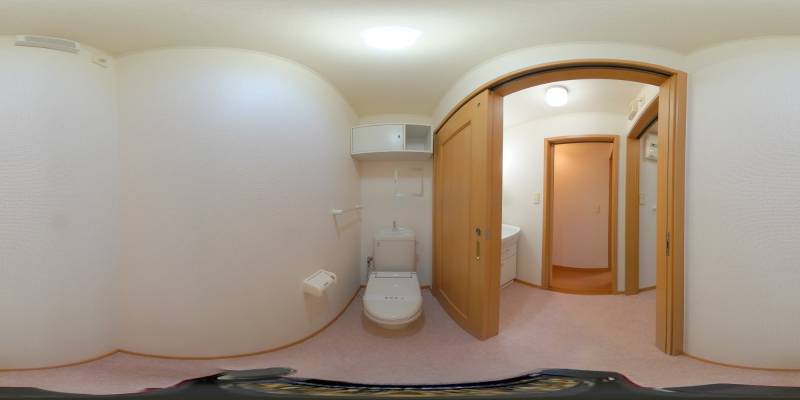 パノラマ画像トイレ