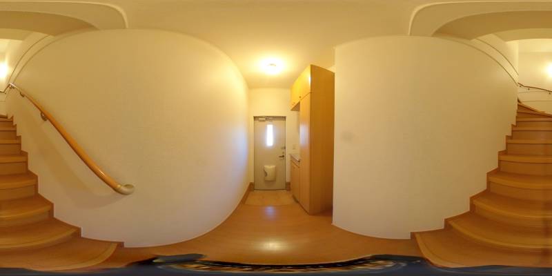 パノラマ画像玄関