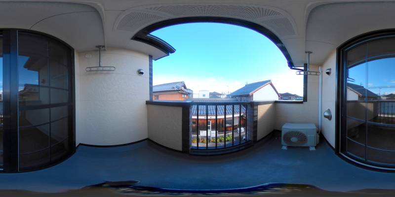 パノラマ画像玄関