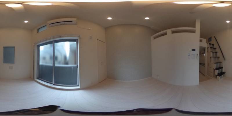 パノラマ画像洋室