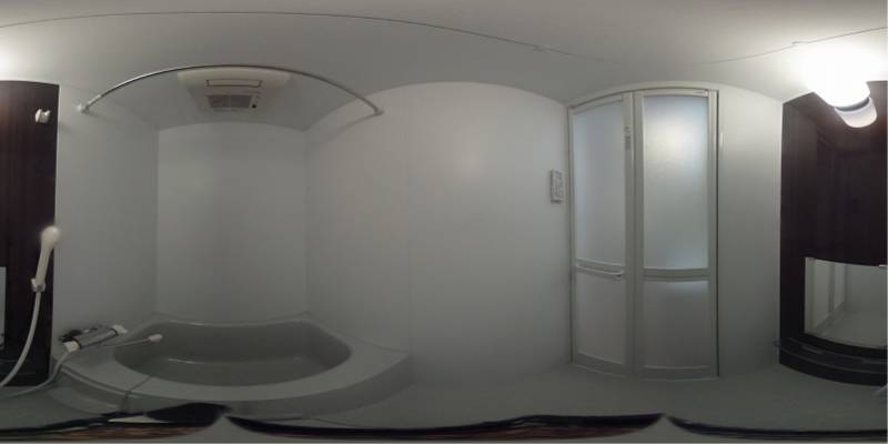 パノラマ画像バスルーム