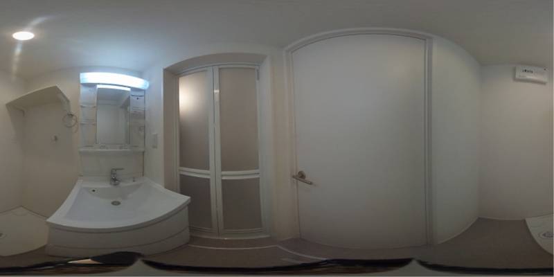 パノラマ画像洗面所