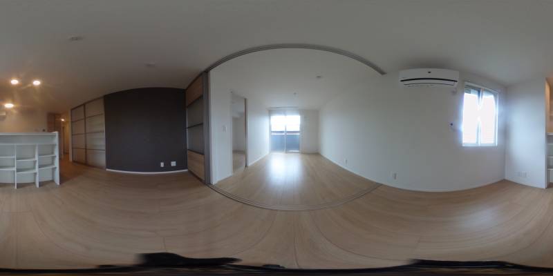 パノラマ画像リビング