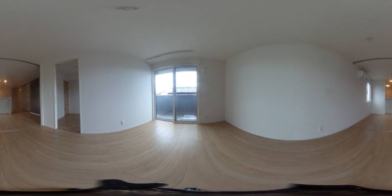 パノラマ画像洋室