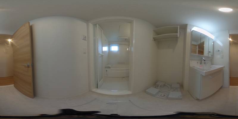 パノラマ画像洗面所