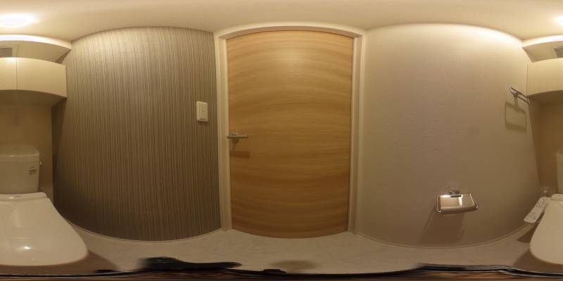 パノラマ画像トイレ