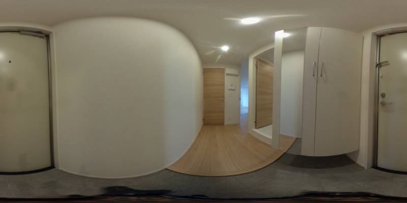 パノラマ画像玄関