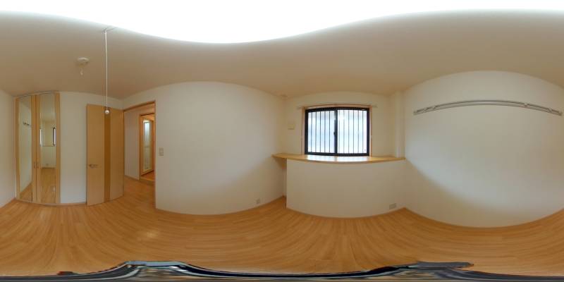 パノラマ画像洋室