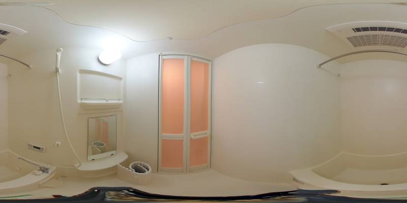 パノラマ画像バスルーム