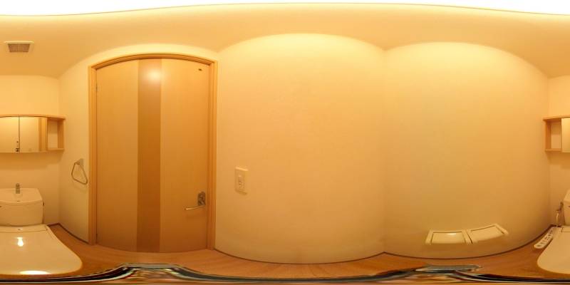 パノラマ画像トイレ