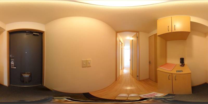 パノラマ画像玄関