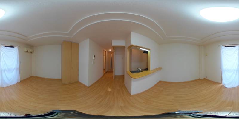 パノラマ画像リビング