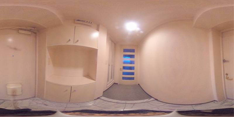 パノラマ画像玄関