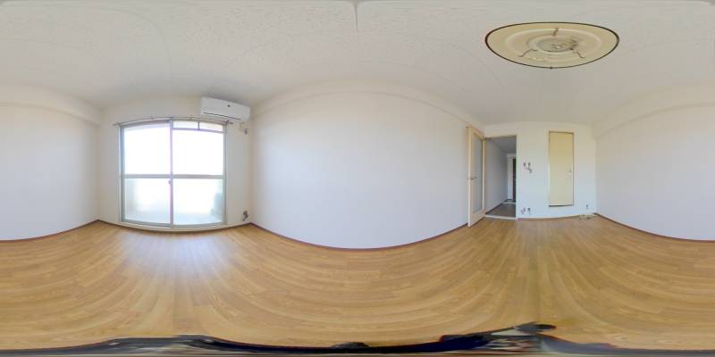 パノラマ画像洋室