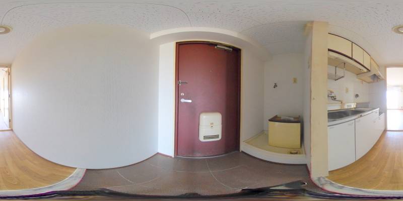 パノラマ画像玄関