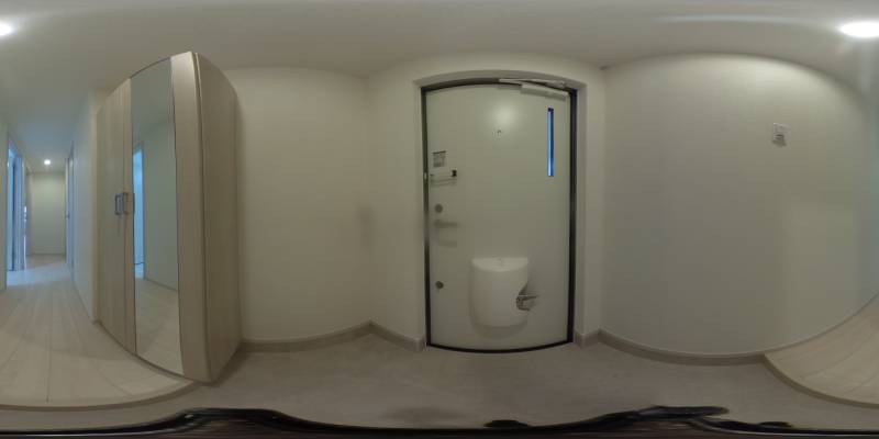 パノラマ画像玄関