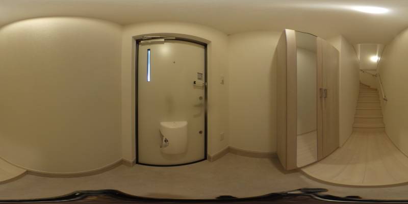 パノラマ画像玄関