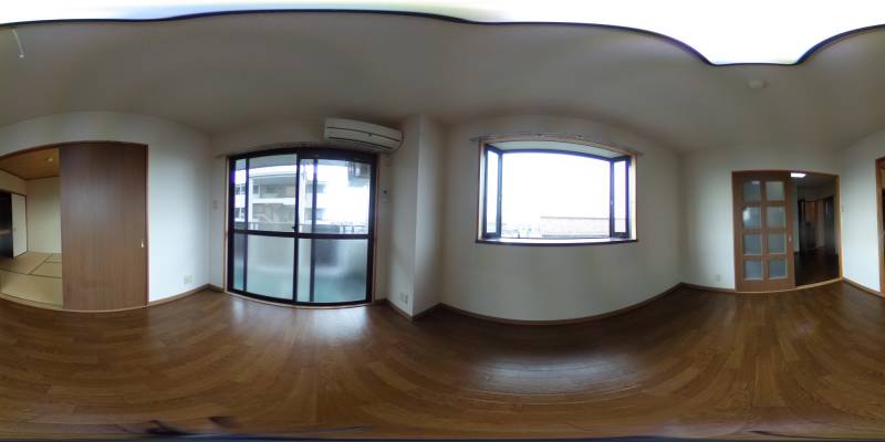 パノラマ画像洋室