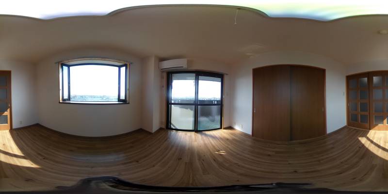 パノラマ画像洋室