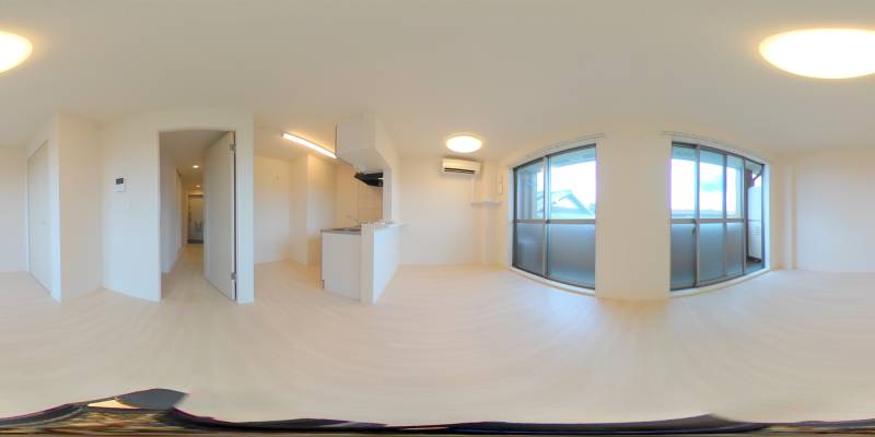 パノラマ画像リビング