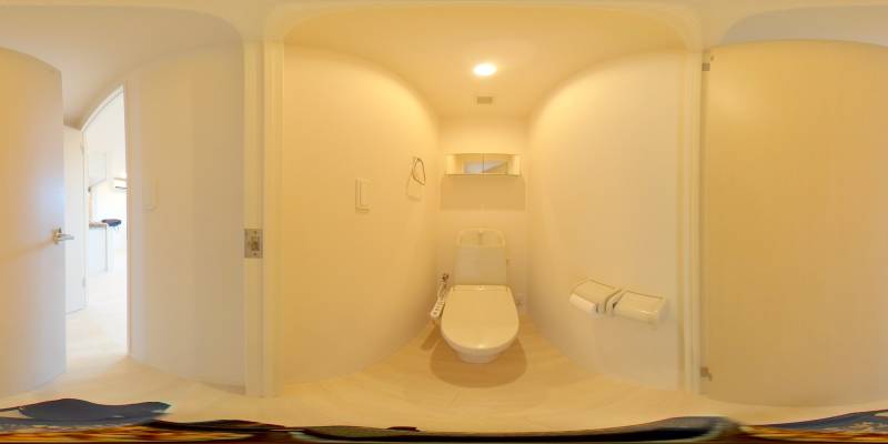 パノラマ画像トイレ