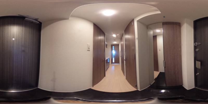 パノラマ画像玄関