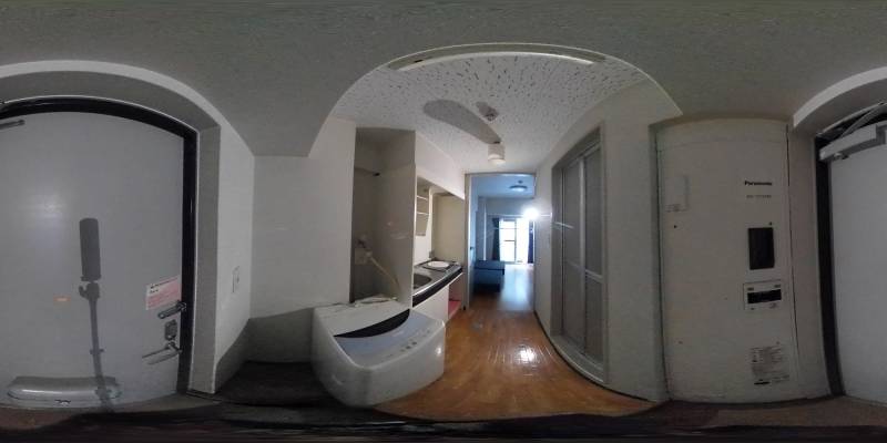 パノラマ画像玄関