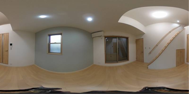 パノラマ画像洋室