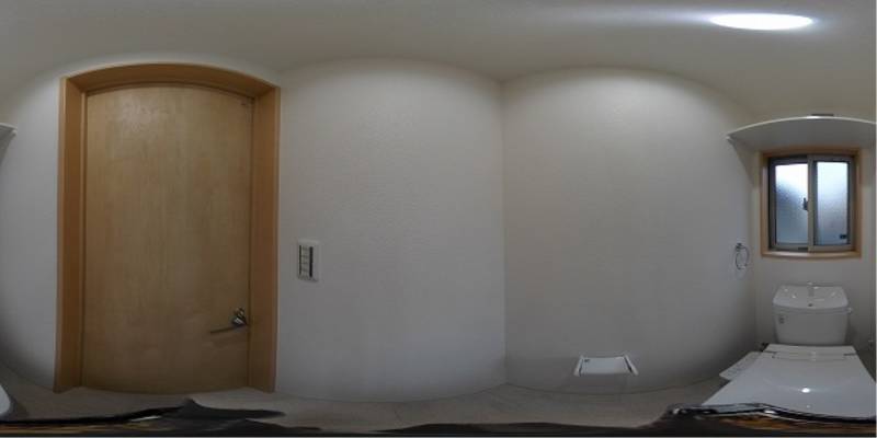 パノラマ画像トイレ