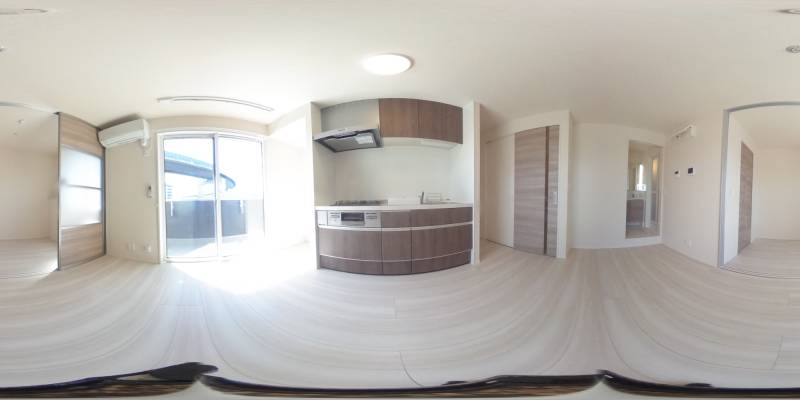 パノラマ画像キッチン