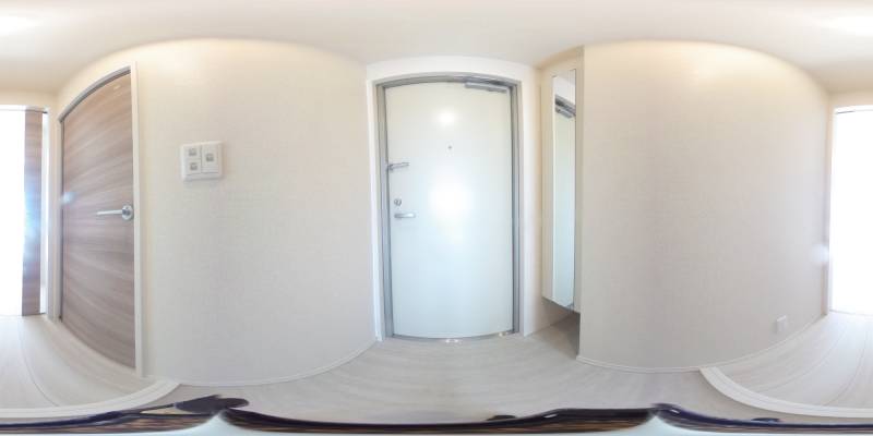 パノラマ画像玄関