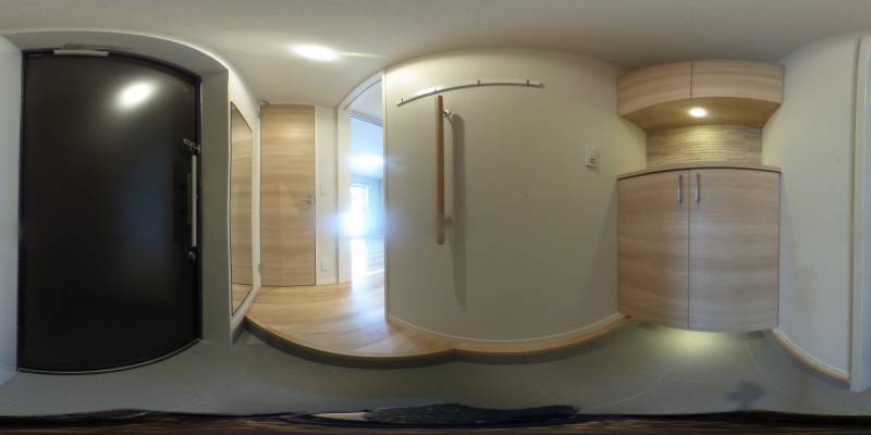 パノラマ画像玄関