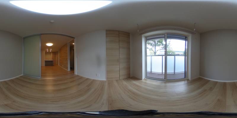 パノラマ画像洋室