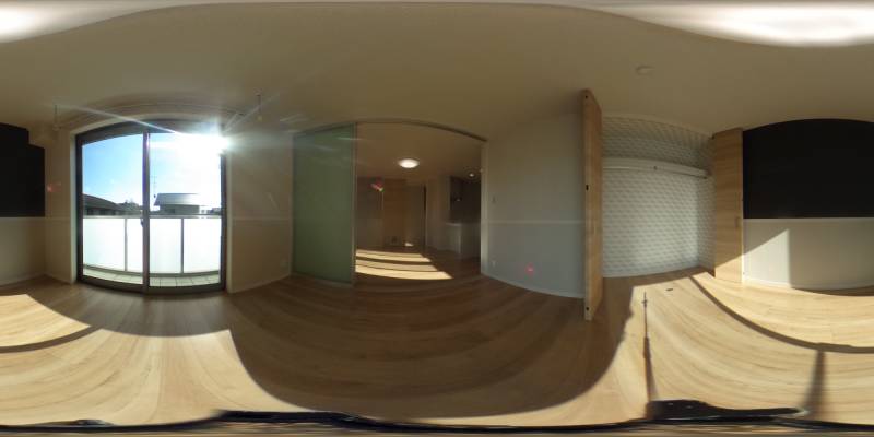 パノラマ画像洋室