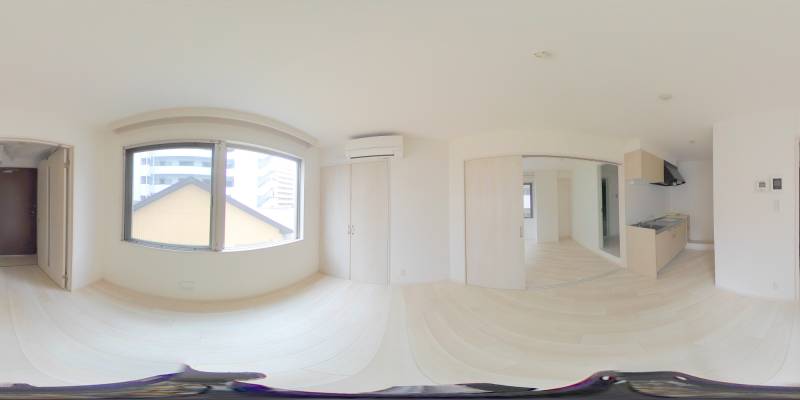 パノラマ画像リビング