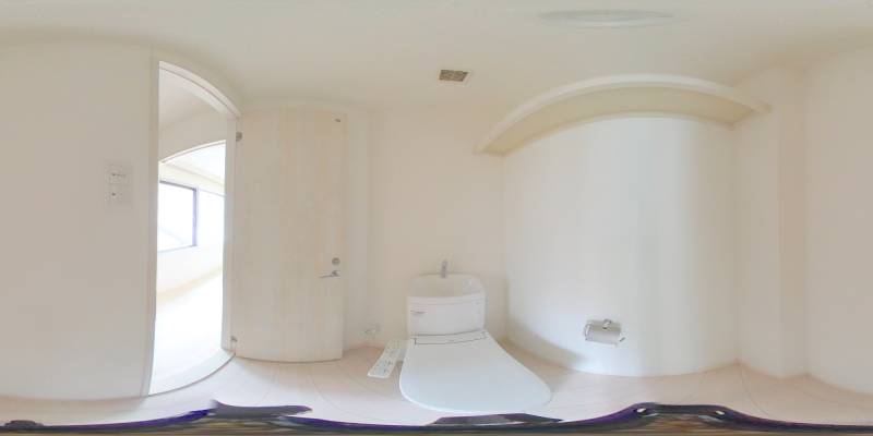 パノラマ画像トイレ