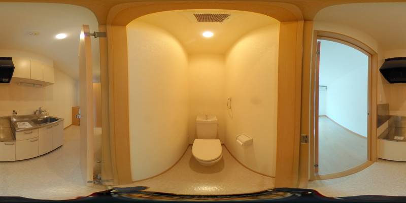パノラマ画像トイレ