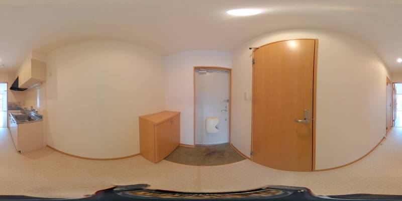 パノラマ画像玄関