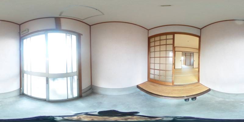 パノラマ画像玄関