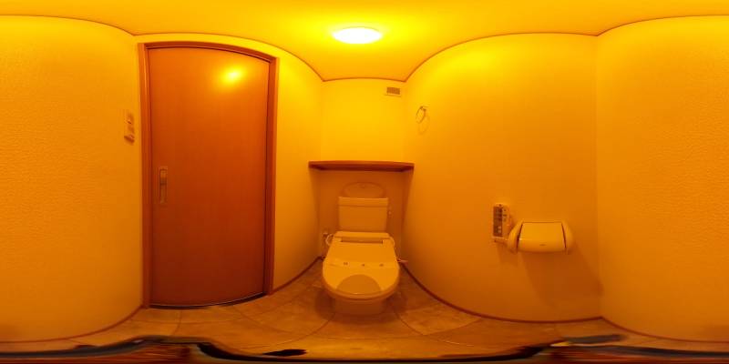 パノラマ画像トイレ