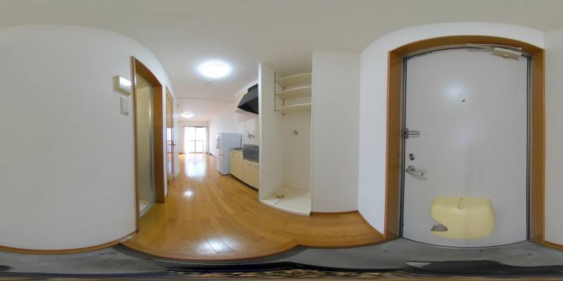 パノラマ画像玄関