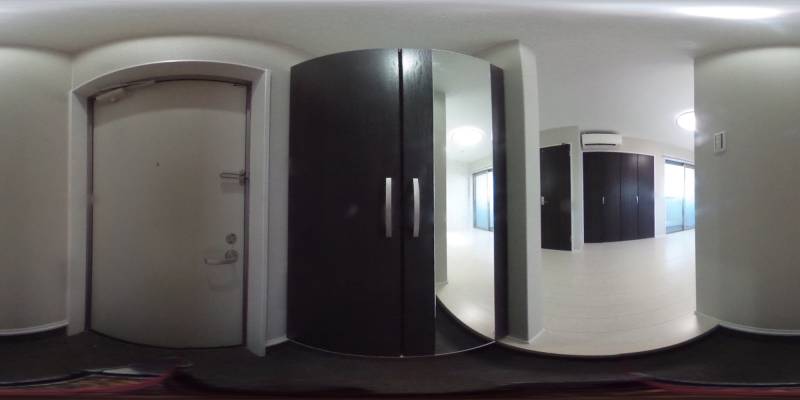 パノラマ画像玄関