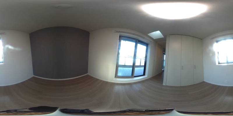 パノラマ画像洋室