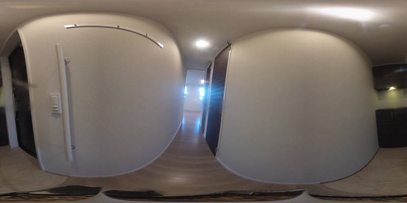 パノラマ画像玄関