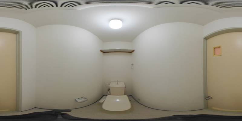 パノラマ画像トイレ