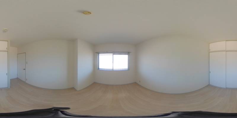 パノラマ画像洋室