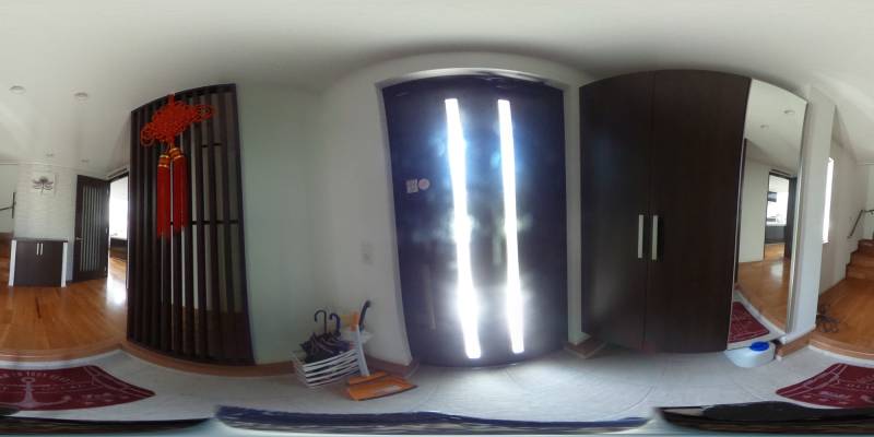 パノラマ画像玄関